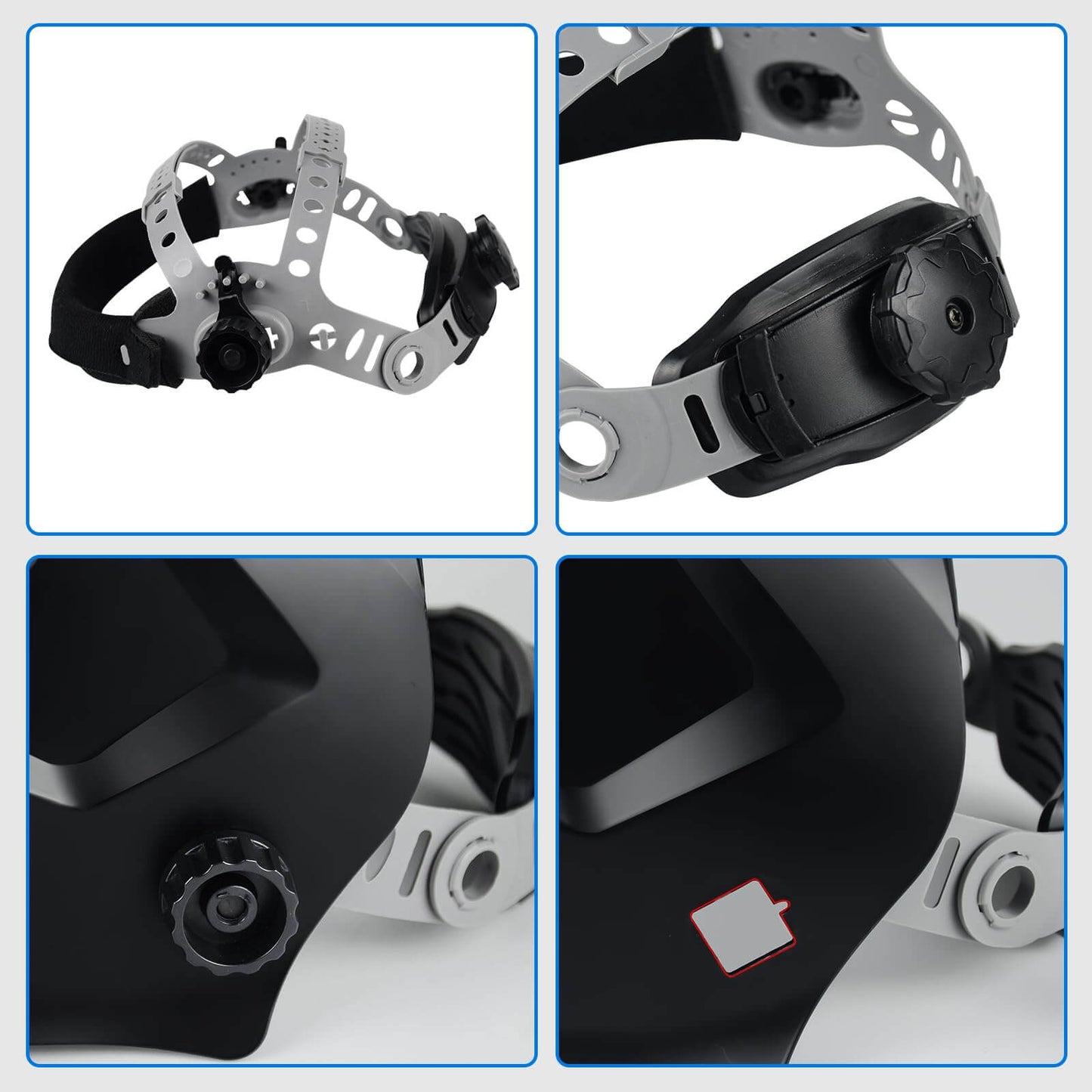 Square Hole Replacement Welding Helmet Headgear