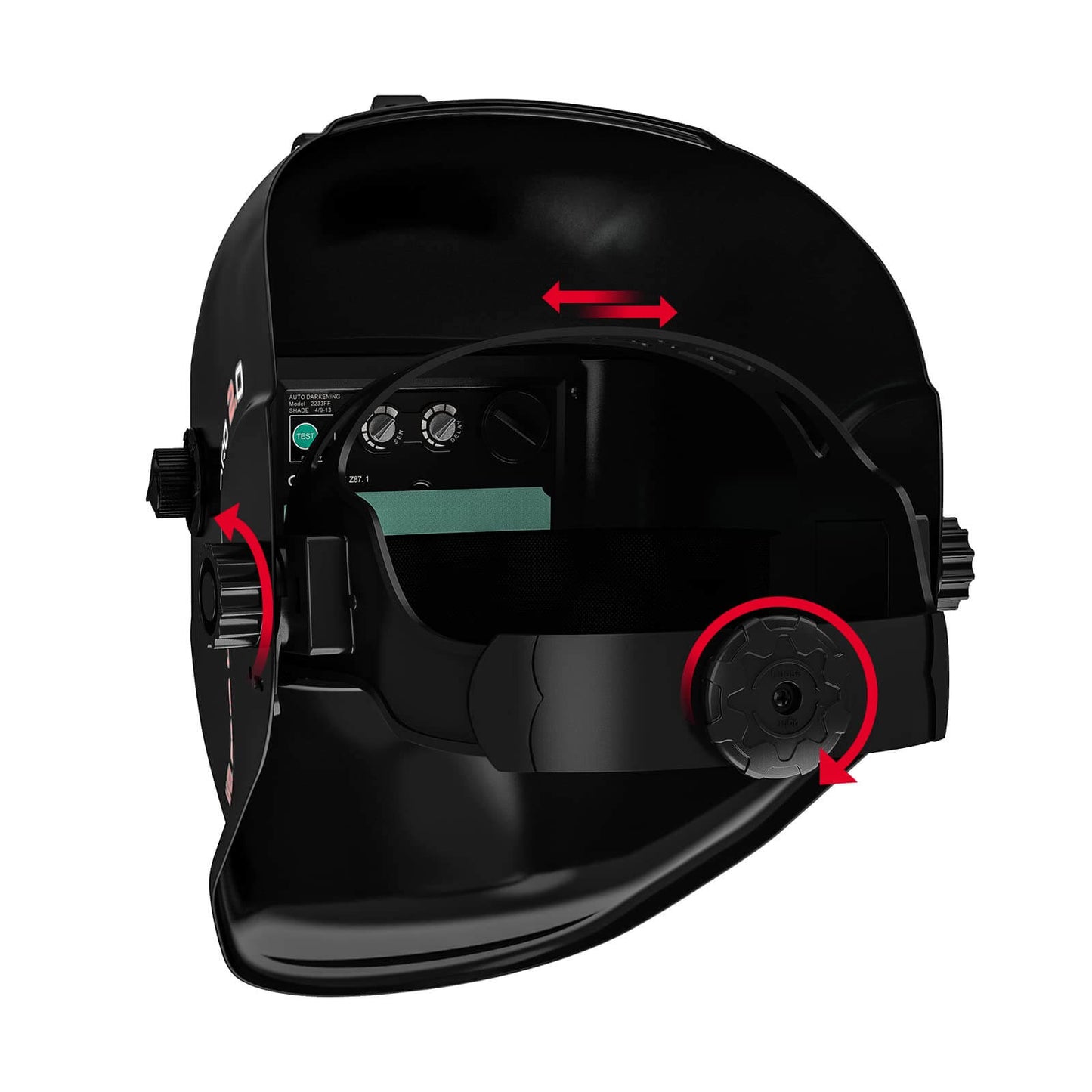 Round Hole Replacement Welding Helmet Headgear
