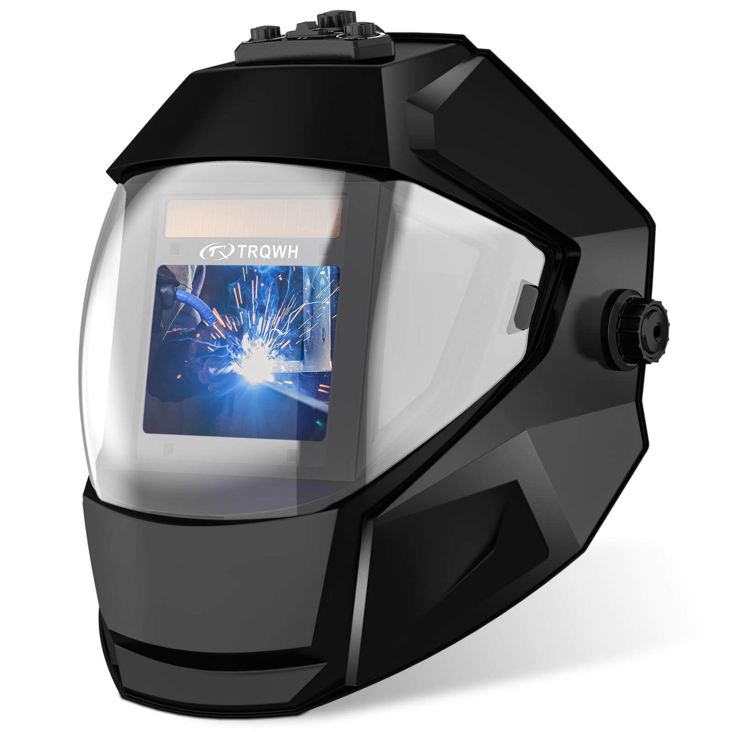 Panoramic Welding Helmet & Auto Darkening Welding Lens 4.49 * 5.24