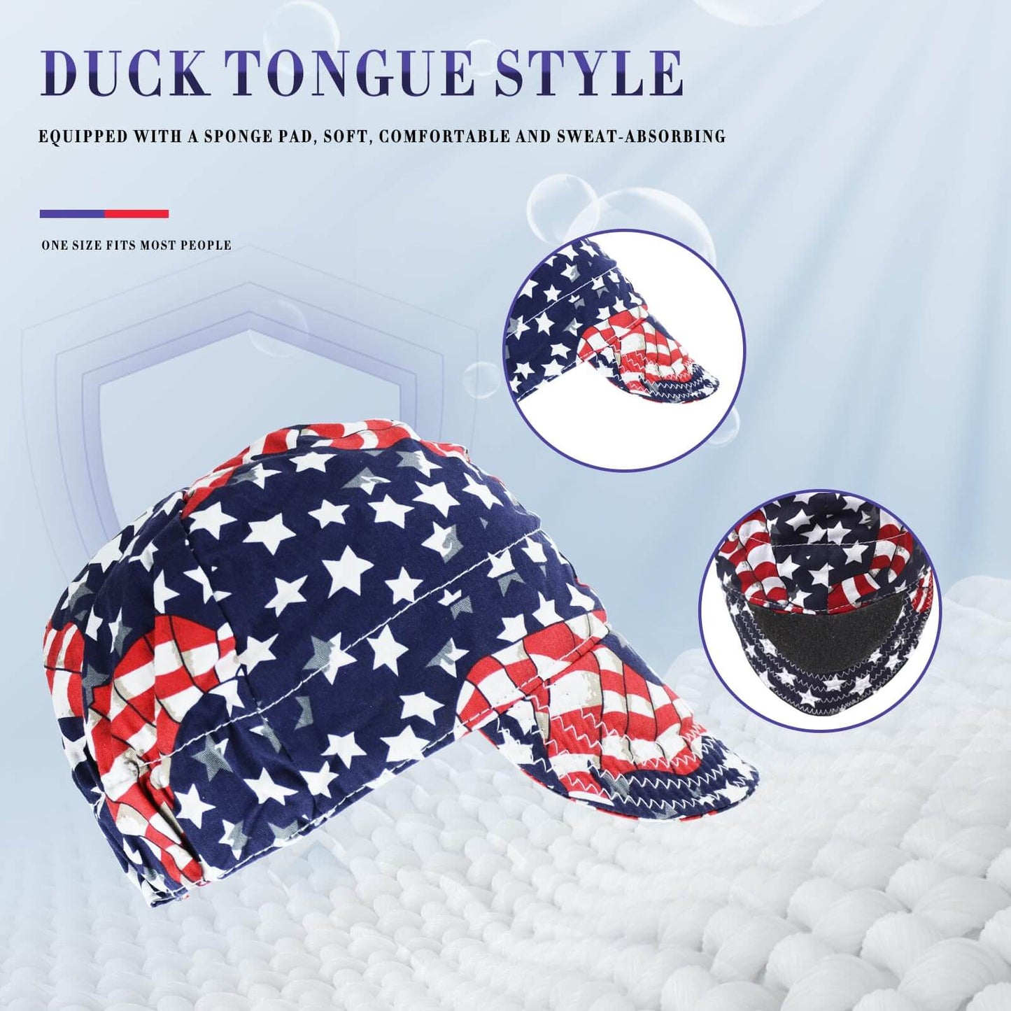 Auto Darkening Welding Helmets with Light & 3 Pcs Welding Caps