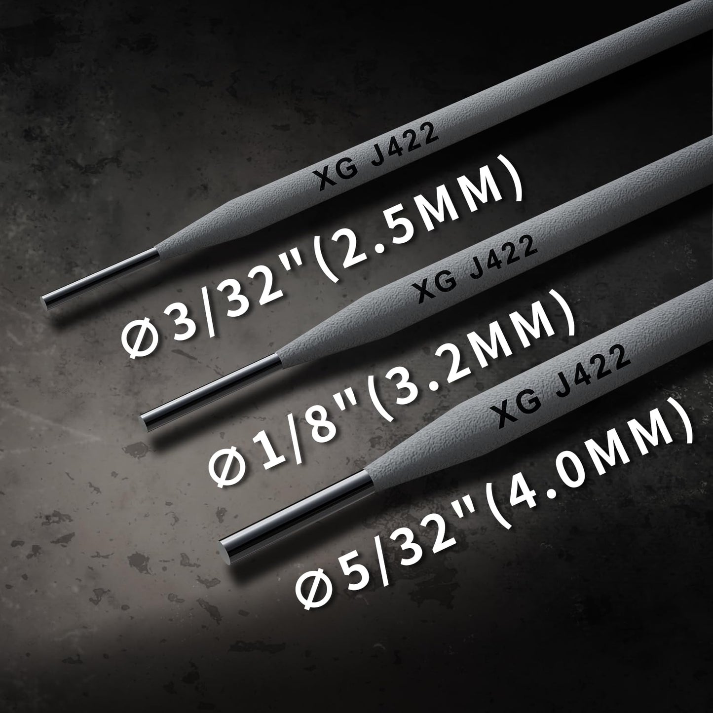 TRQWH E4303 (J422) Sticks Welding Electrode Rods 3/32"- 1/8" Carbon Steel Welding Rod (3/32"-1lb)