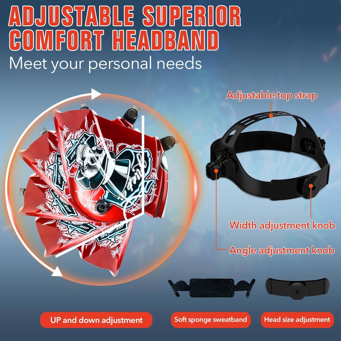 Solar Powered True Color Auto Darkening Welding Helmets