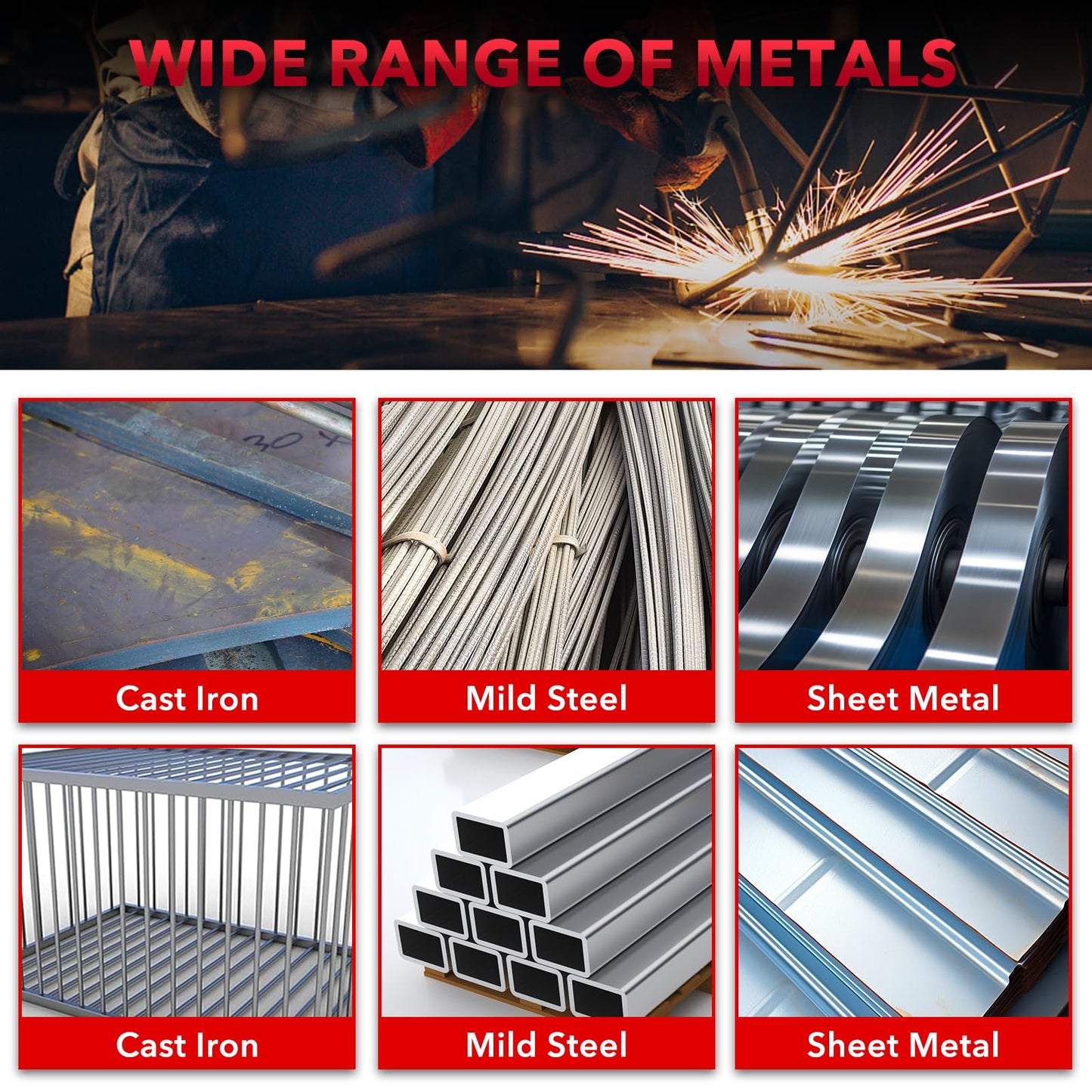 YesRight Stick Welder Machine 255A MMA Welding Machine 110V/220V Portable ARC Welder Machine with IGBT Digital Display Hot Start for Outdoor Repairs Farms Home DIY