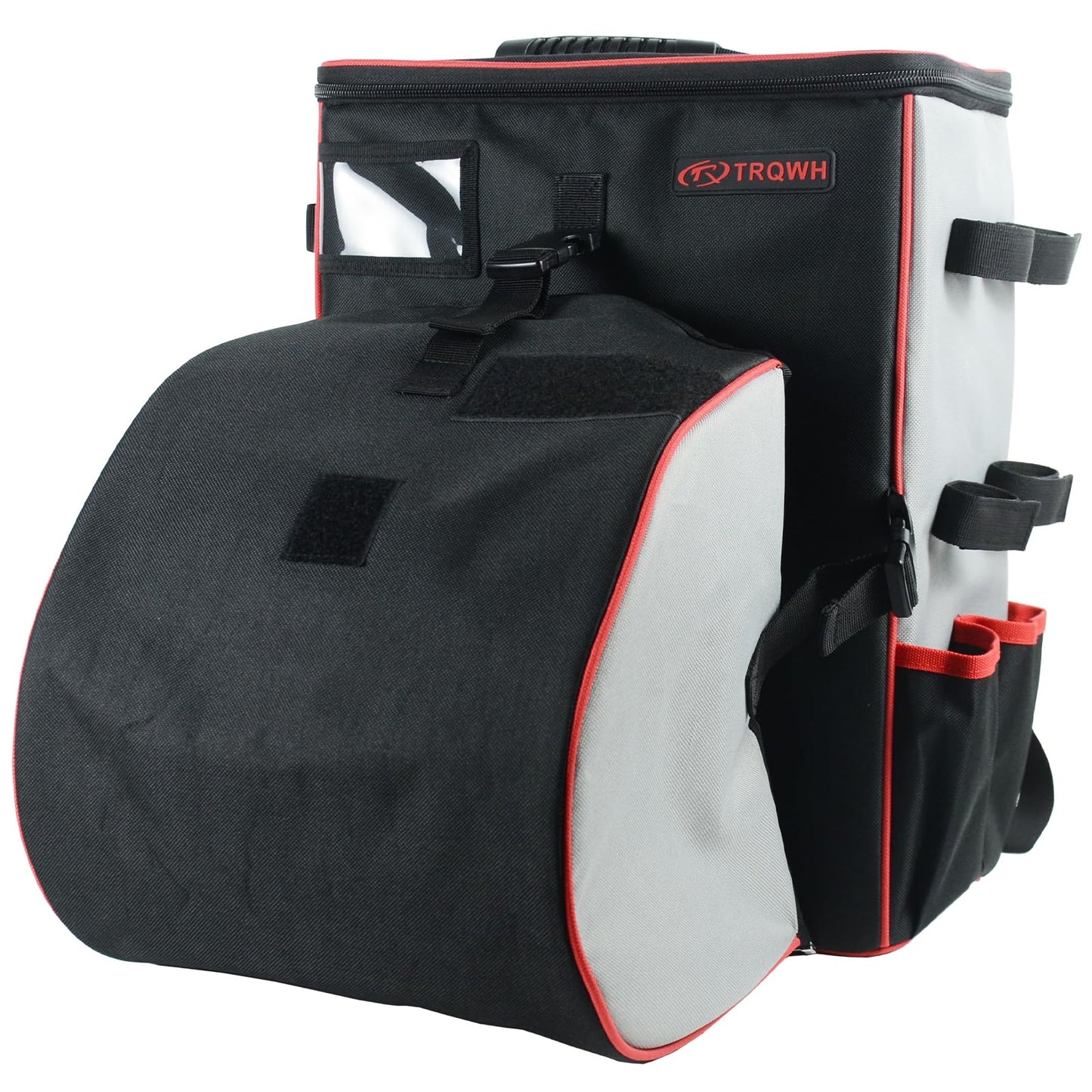 TRQWH Welding Tools Backpack for Men Extreme Gear Pack with Helmet Catch Large Capacity Waterproof Reinforced Bottom Multipurpose Welding Bag