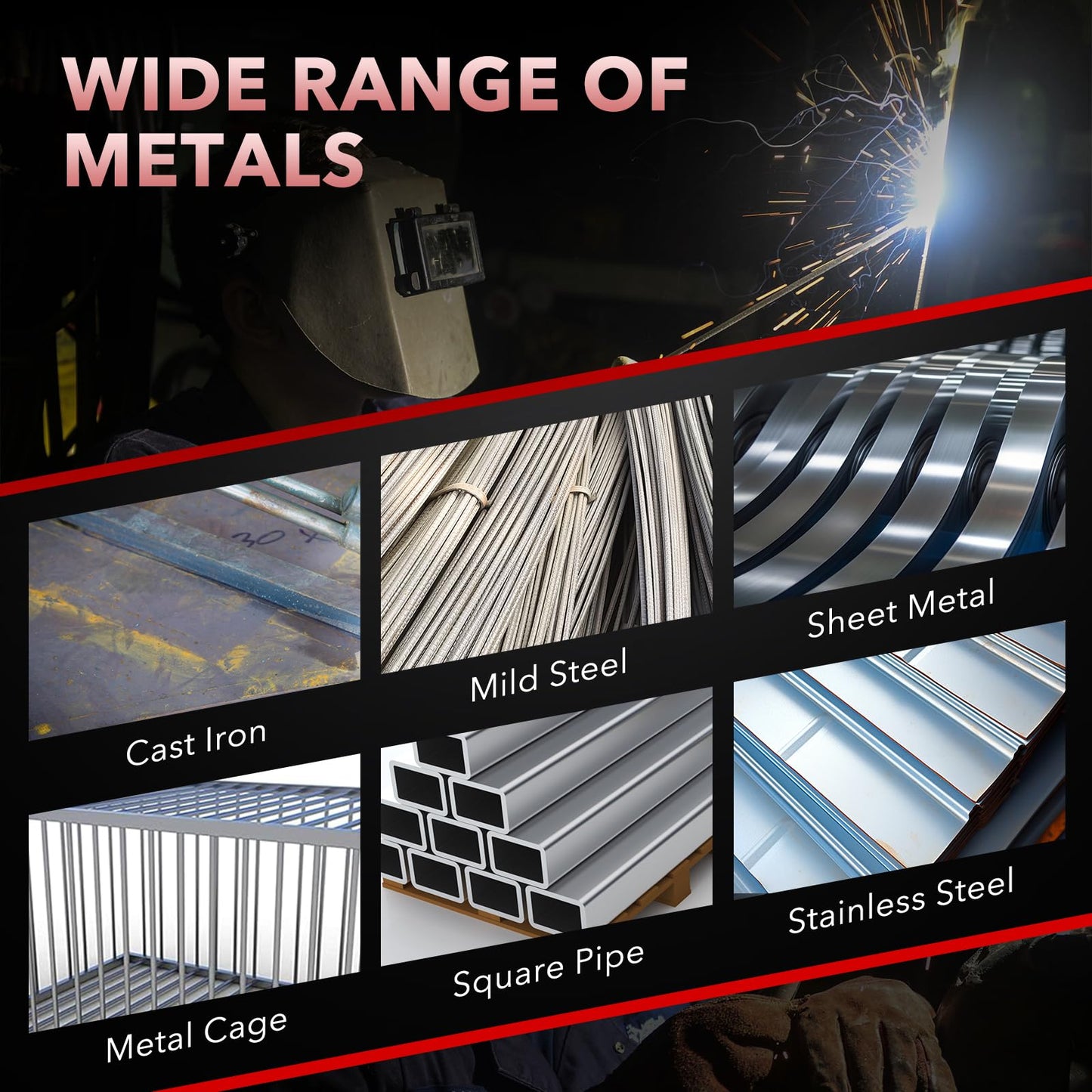 YesRight ARC200S Stick Welder Machine 110V 200A MMA Welding Machine Portable ARC Welder with IGBT Digital Display Hot Start for Outdoor Repairs Farms Home DIY