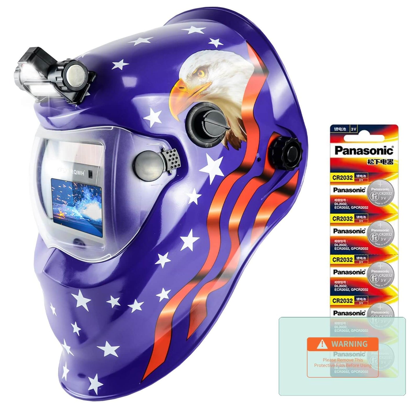 1/1/1/2 Auto Dark True Color Welding Helmet