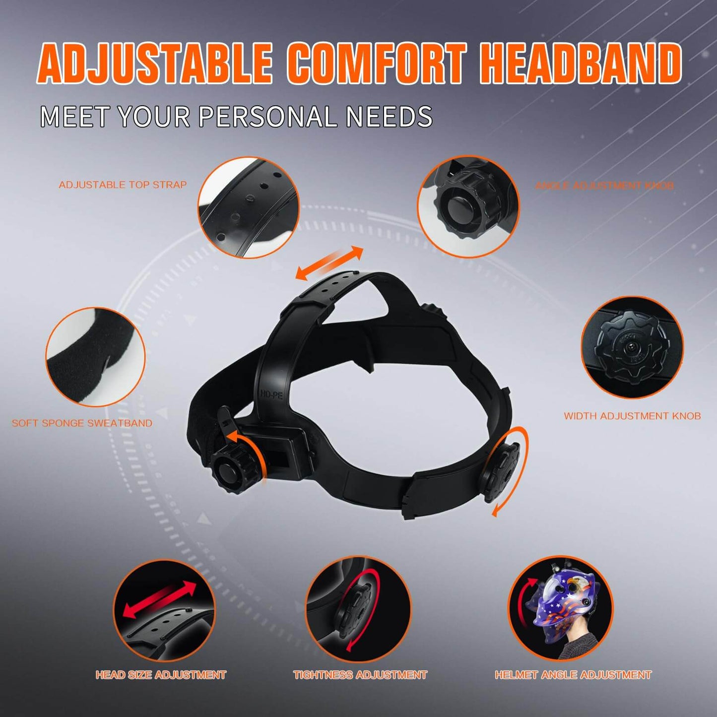 1/1/1/2 Auto Dark True Color Welding Helmet