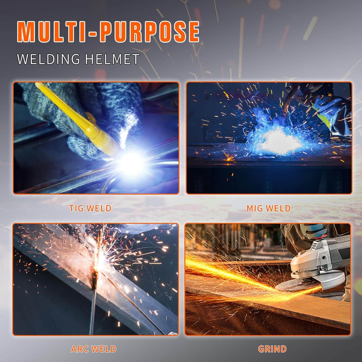 1/1/1/2 Auto Dark True Color Welding Helmet