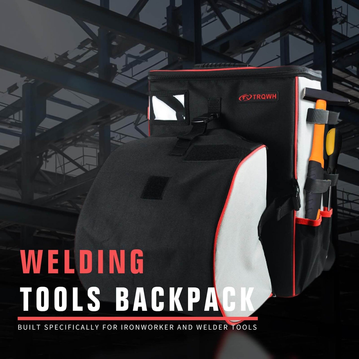 Detachable High Capacity Welding Tool Backpack