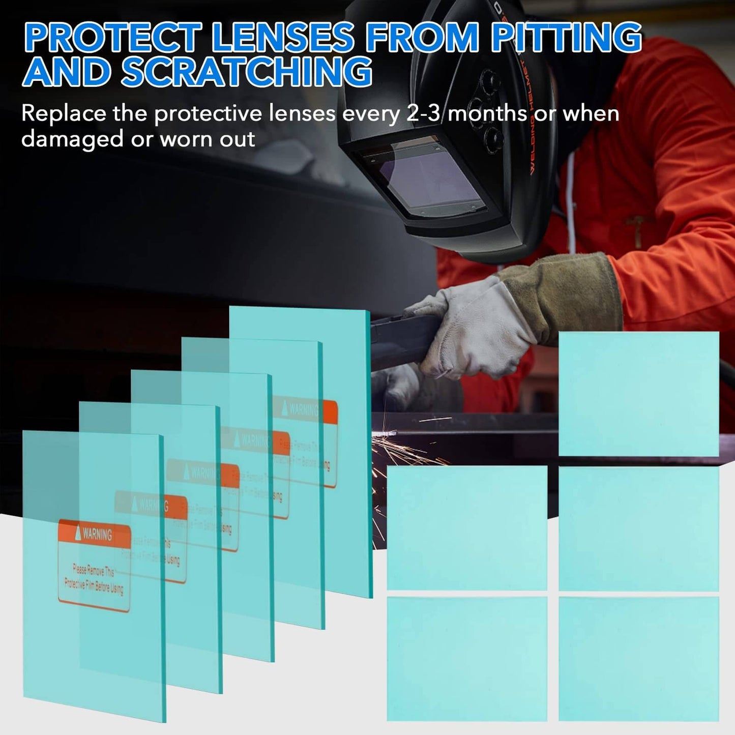 Welding Helmet Replacement Lens