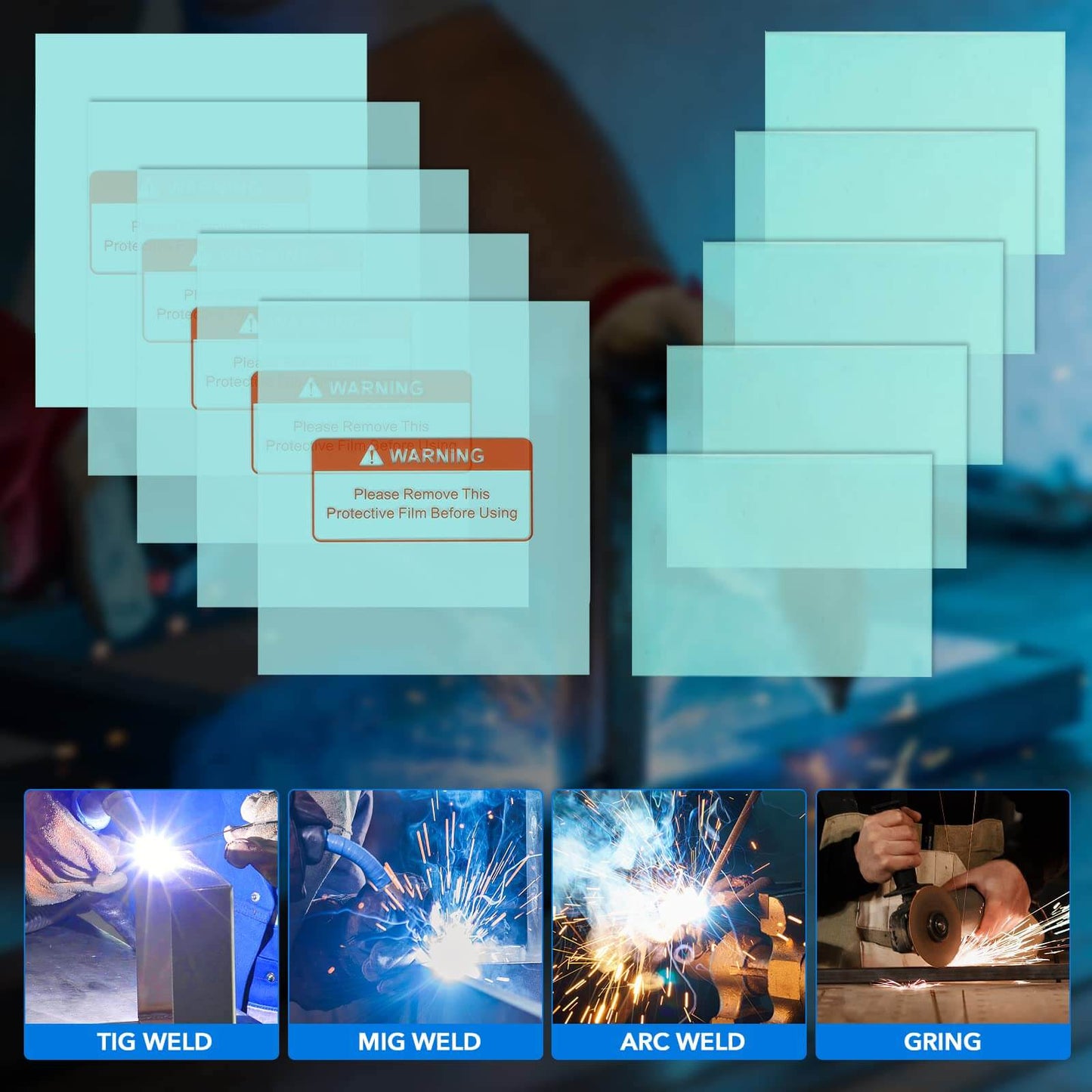 Welding Helmet Replacement Lens