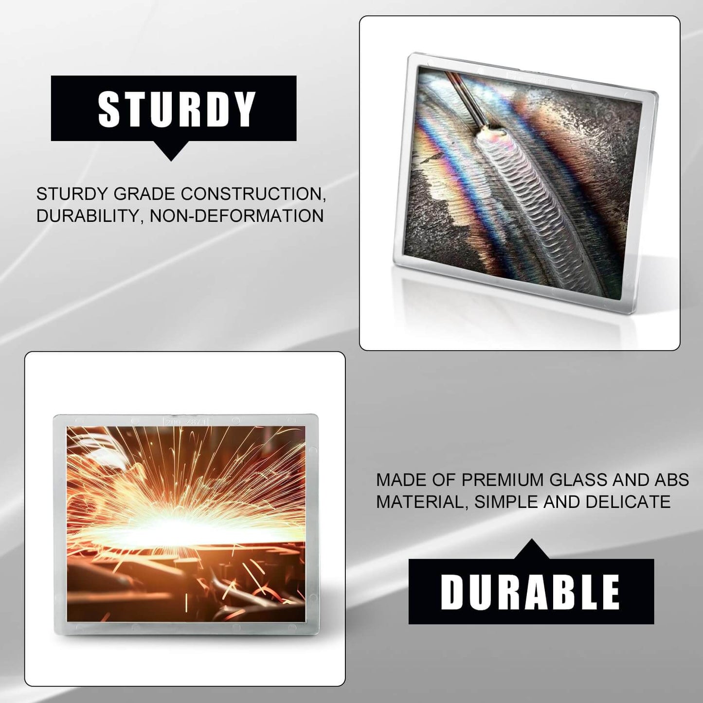 2PCS Welding Helmet Cheater Lens 2.0/2.5 Diopter