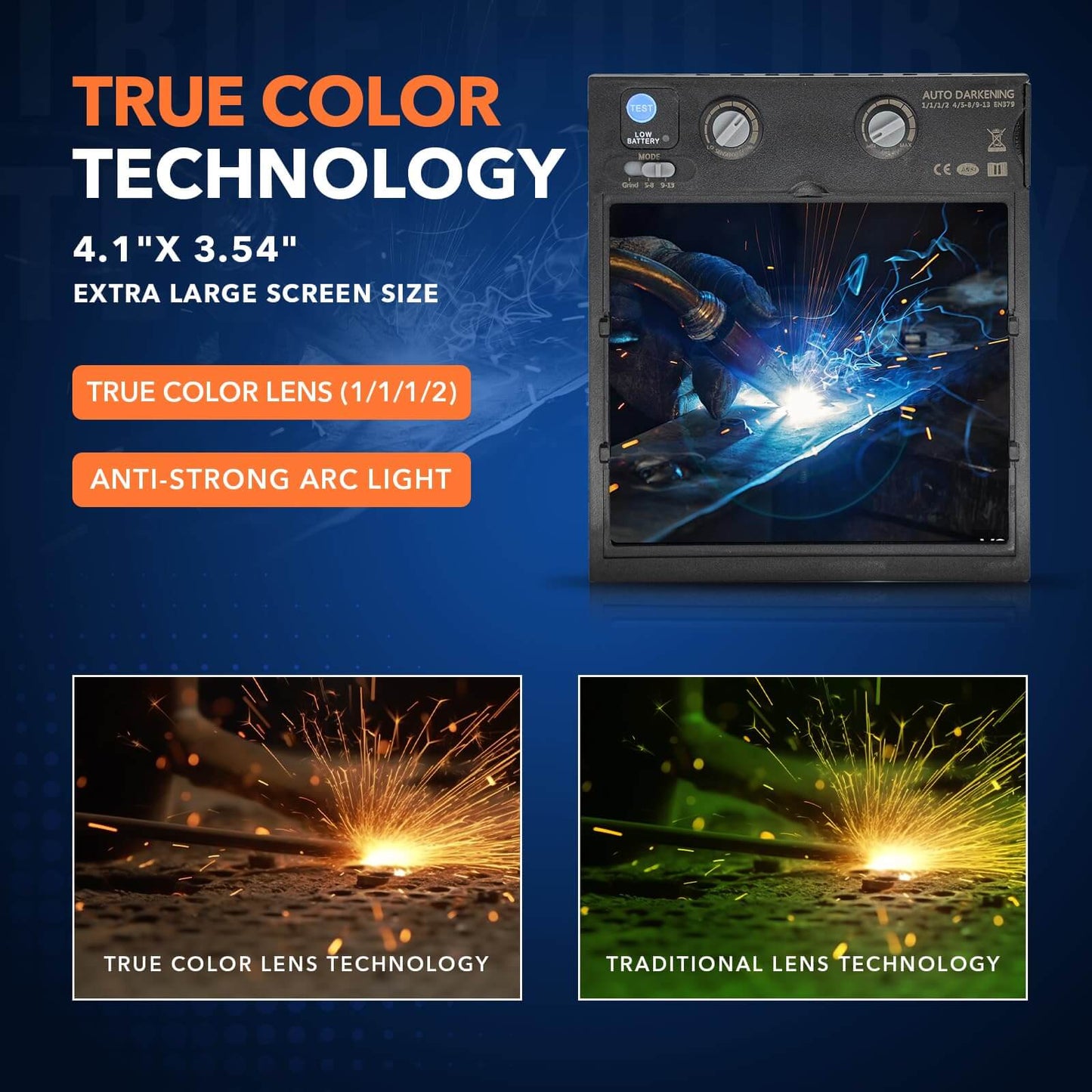 Welding Lens Auto Darkening