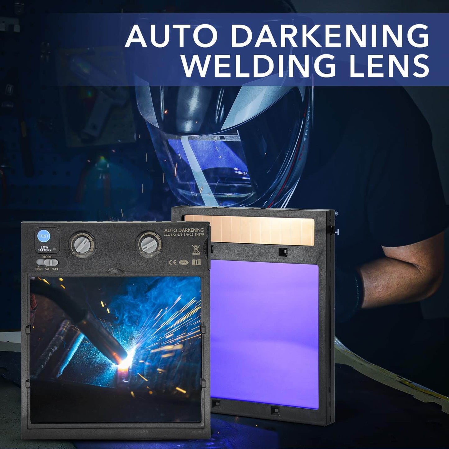 Welding Lens Auto Darkening