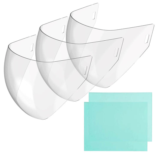 Outside Cover Lens for Panoramic View Welding Helmet