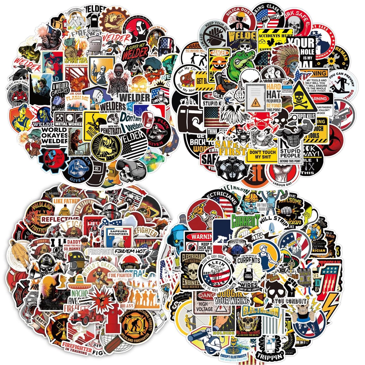 200 Pcs Welding Stickers for Welding Hood