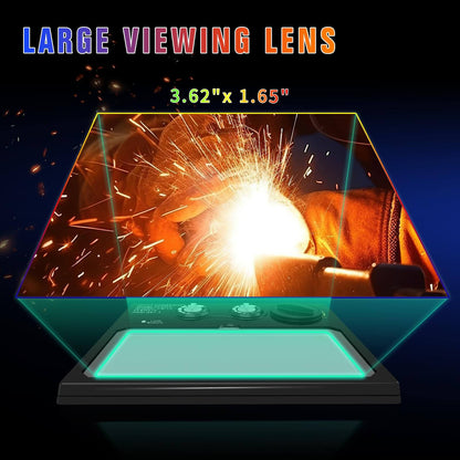 True Color Auto Darkening Welding Helmet for MIG TIG ARC