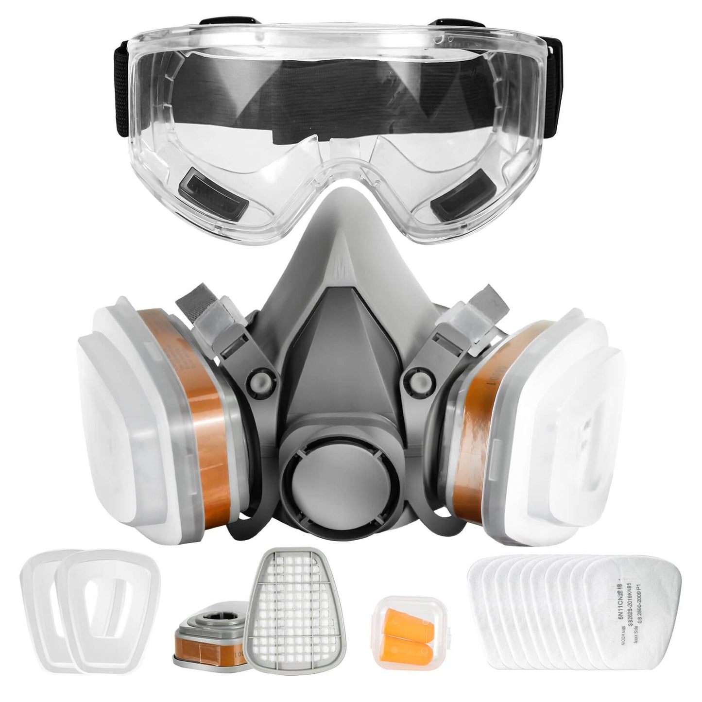 Dust Goggles Reusable Respirator Mask