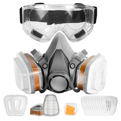 Dust Goggles Reusable Respirator Mask