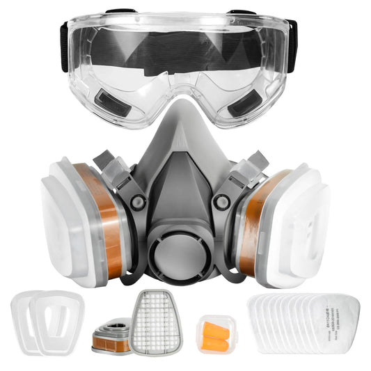 Dust Goggles Reusable Respirator Mask