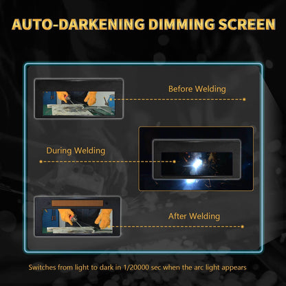 True Color Auto Darkening Welding Lens
