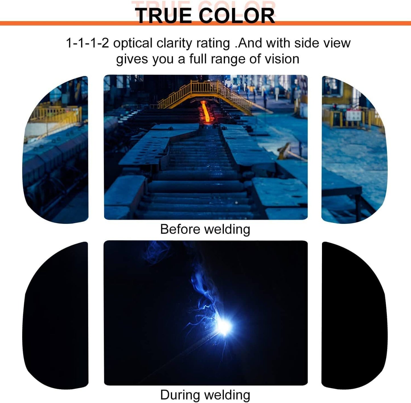 5 PCS Welding Helmet Cover Lens