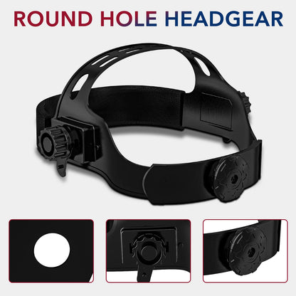 Round Hole Replacement Welding Helmet Headgear