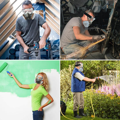 Dust Goggles Reusable Respirator Mask