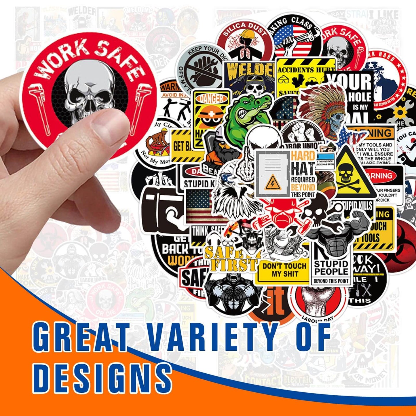 200 Pcs Welding Stickers for Welding Hood
