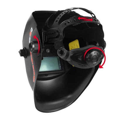 TRQWH Welding Helmet Headgear - Welding Hood Headgear Replacement Headgear Welding Helmet Accessories Welding Headgear with Sweatband for Round/Square Hole Welding Helmet (round hole)