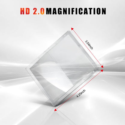 TRQWH Welding Helmet Magnifying Lens 2.0/2.5 Diopter Eye-Protecting Welder Accessories Magnifier Cheater Lens (L-2.0 Diopter)