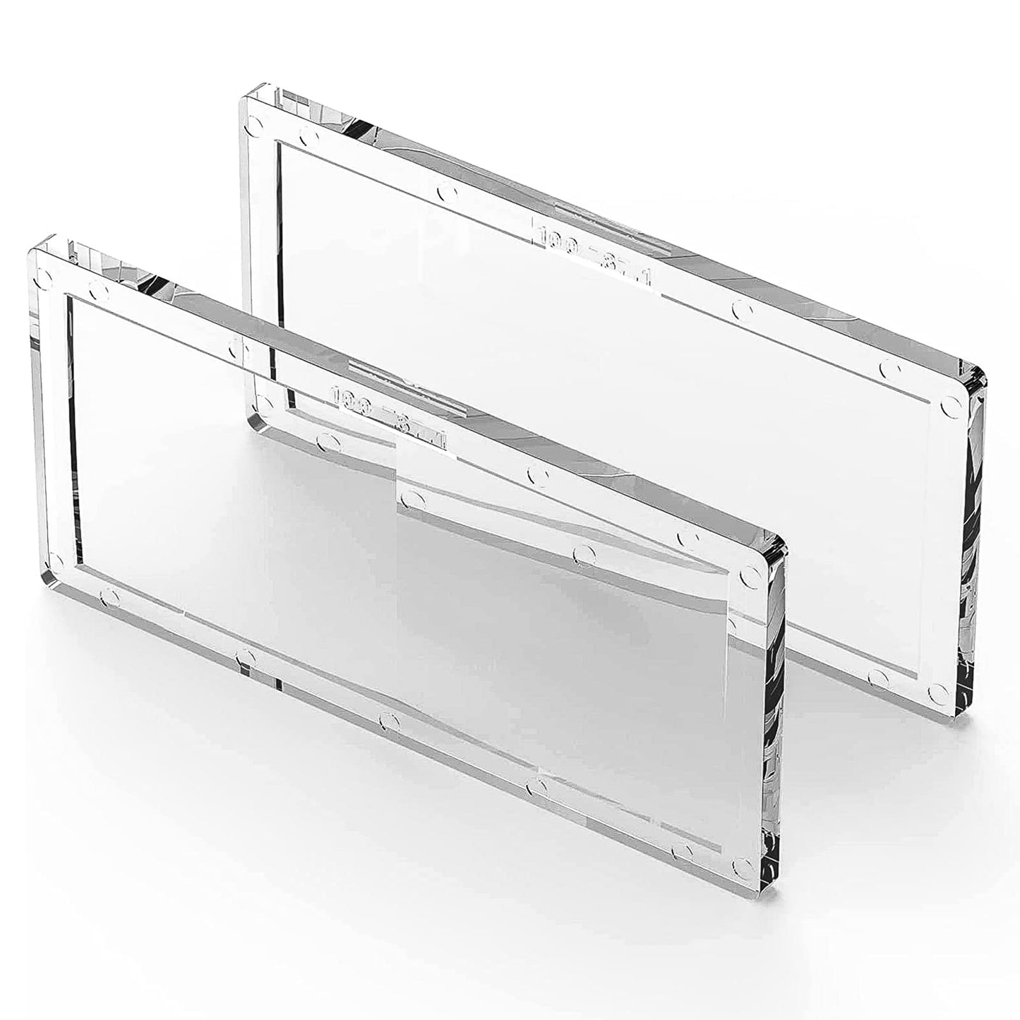 TRQWH 2/Pack Welding Helmet Magnifying Lens 1.0/1.5/2.0/2.5/3.0 Diopter Eye-Protecting Welder Accessories Magnifier Cheater Lens (1.0 Diopter)