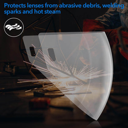Outside Cover Lens for Panoramic View Welding Helmet