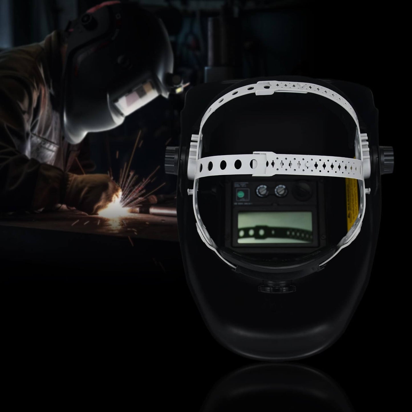 Round Hole Adjustable Welding Replacement Headgear