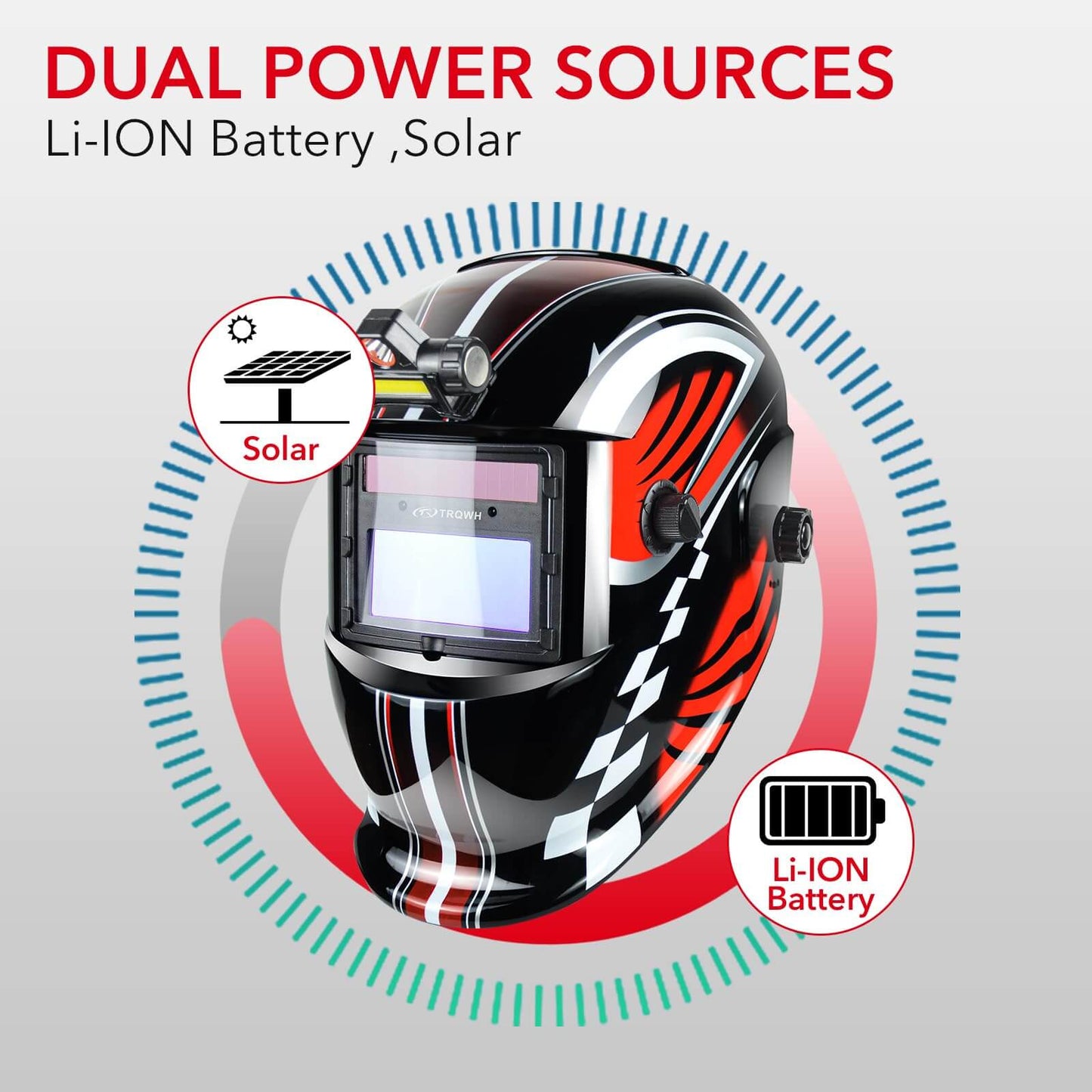 Auto Darkening Welding Helmet for Men