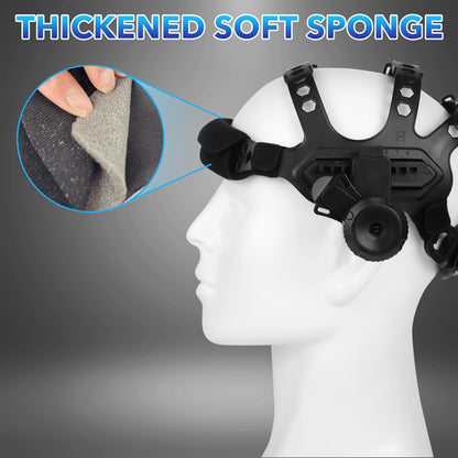 TRQWH Welding Helmet Headgear - Welding Hood Headgear Replacement Head Gear Welding Helmet Accessories with Sweatband for Round/Square Hole Helmet (Square Hole)