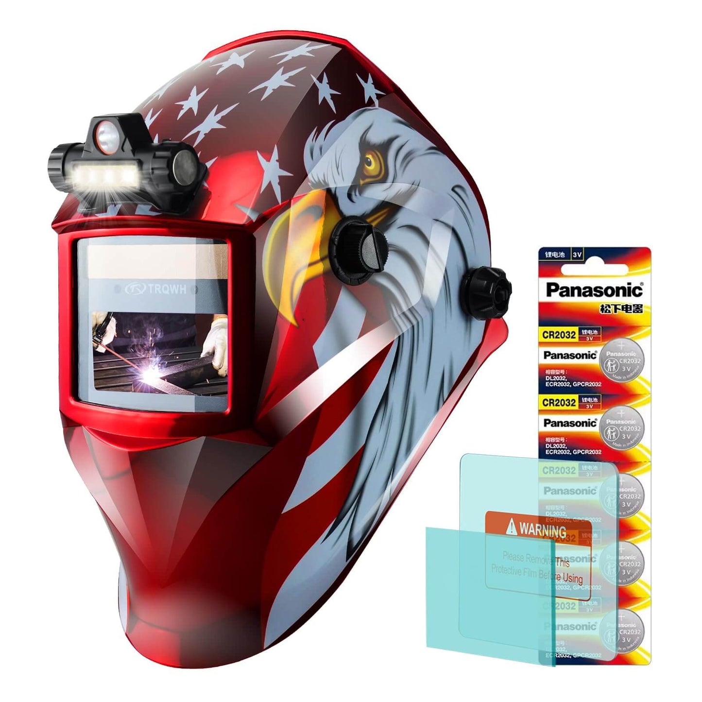 Auto Darkening Welding Helmet & Welding Tools Backpack