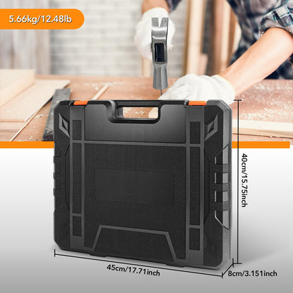 YesRight 157 Piece Tool Set General Household Hand Tool Kit for Men Women Home DIY Hand Tool Kits Auto Repair Tool Box with Plastic Toolbox Storage Case for Garden Office House Repair