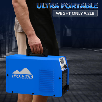 TRQWH 255A Welding Machine 110V/220V Stick Welder ARC Welder Machine IGBT Inverter Mini MMA Welder Tig/Mig Portable Welding Machine(255A)
