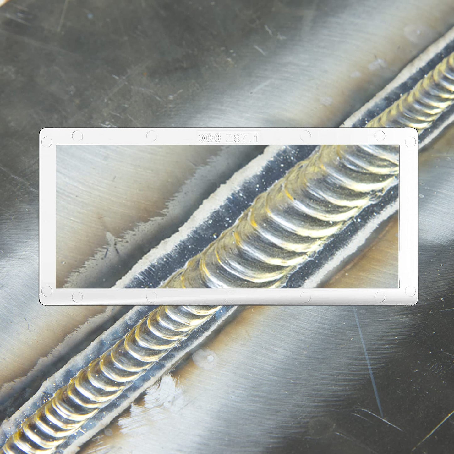 TRQWH 2/Pack Welding Helmet Magnifying Lens 1.0/1.5/2.0/2.5/3.0 Diopter Eye-Protecting Welder Accessories Magnifier Cheater Lens (3.0 Diopter)