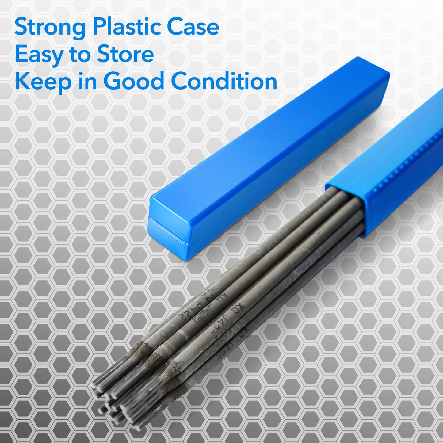 YesRight 1/8" Stick Welding Electrode Rods J422 Carbon Steel Welding Rod for Welding Machine 1LB