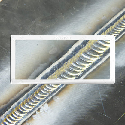 TRQWH 2/Pack Welding Helmet Magnifying Lens 1.0/1.5/2.0/2.5/3.0 Diopter Eye-Protecting Welder Accessories Magnifier Cheater Lens (2.5 Diopter)