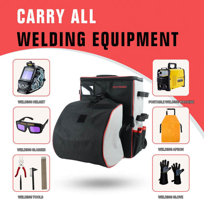 Large Capacity Welding Tool Backpack