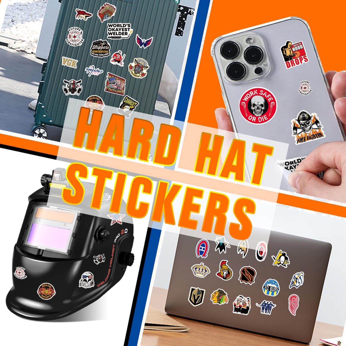 200 Pcs Welding Stickers for Welding Hood