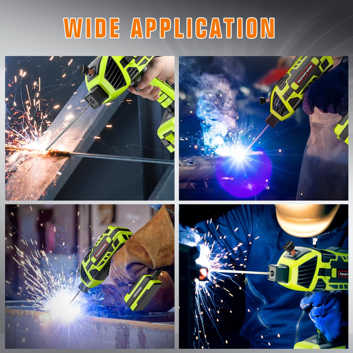 YesRight 120A Welding Machine Handheld 110V Portable Electric ARC Welder Gun Hand Held Welder Machine with IGBT Inverter 5 Variable Current Adjustment for 1/16''-1/8'' Welding Rods