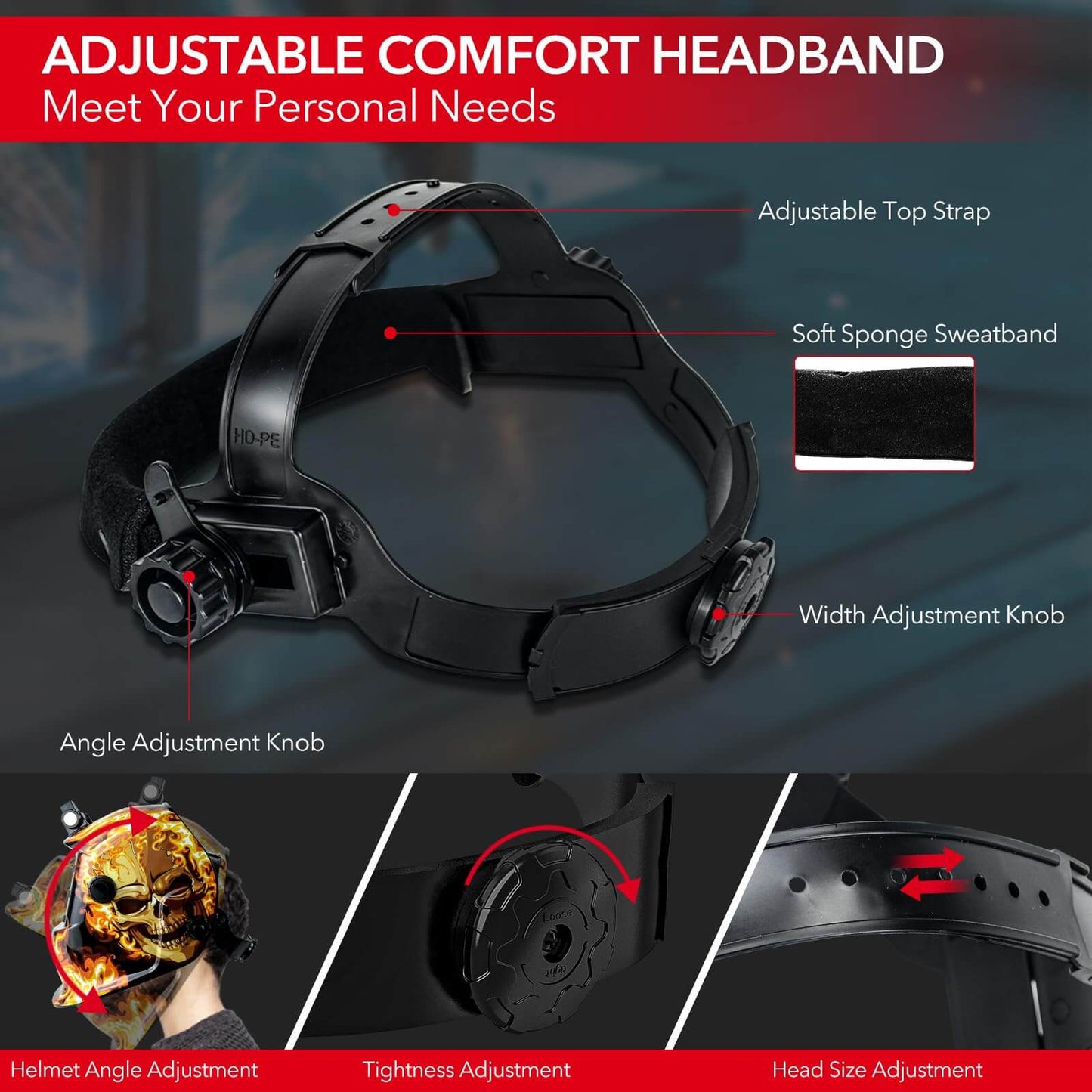 True Color Auto Darkening Welding Helmets