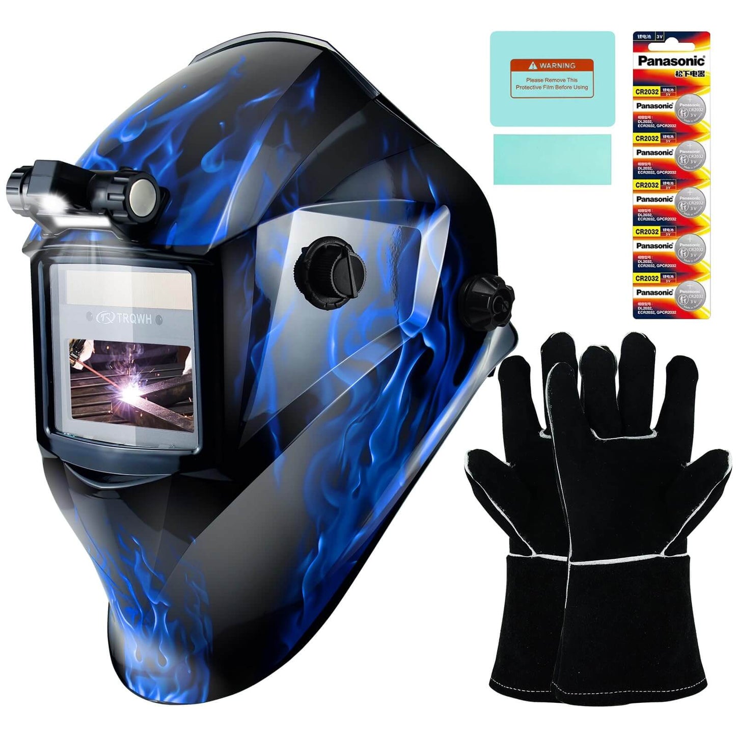True Color 1/1/1/2 Top Optical Clarity Welding Helmet