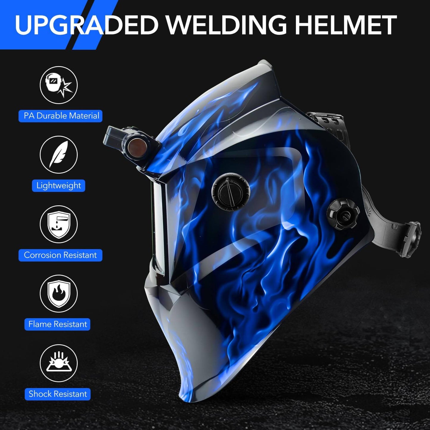 True Color 1/1/1/2 Top Optical Clarity Welding Helmet