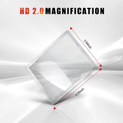 2PCS Welding Helmet Cheater Lens 2.0/2.5 Diopter
