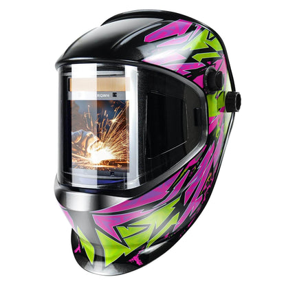 Large Viewing Welding Helmet with Side View